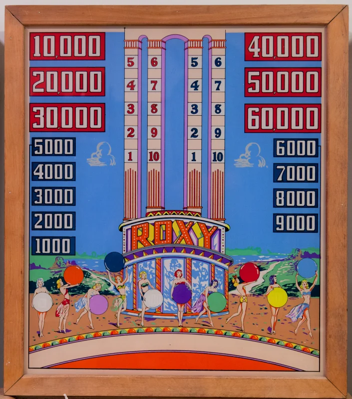 134-pinball-silver-ball-ranch-4525.jpg pinball machine - Preview image showing playfield artwork and design details