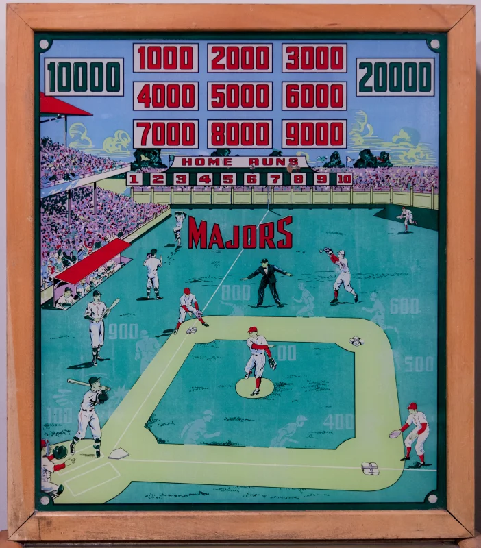 134-pinball-silver-ball-ranch-4529.jpg pinball machine - Preview image showing playfield artwork and design details