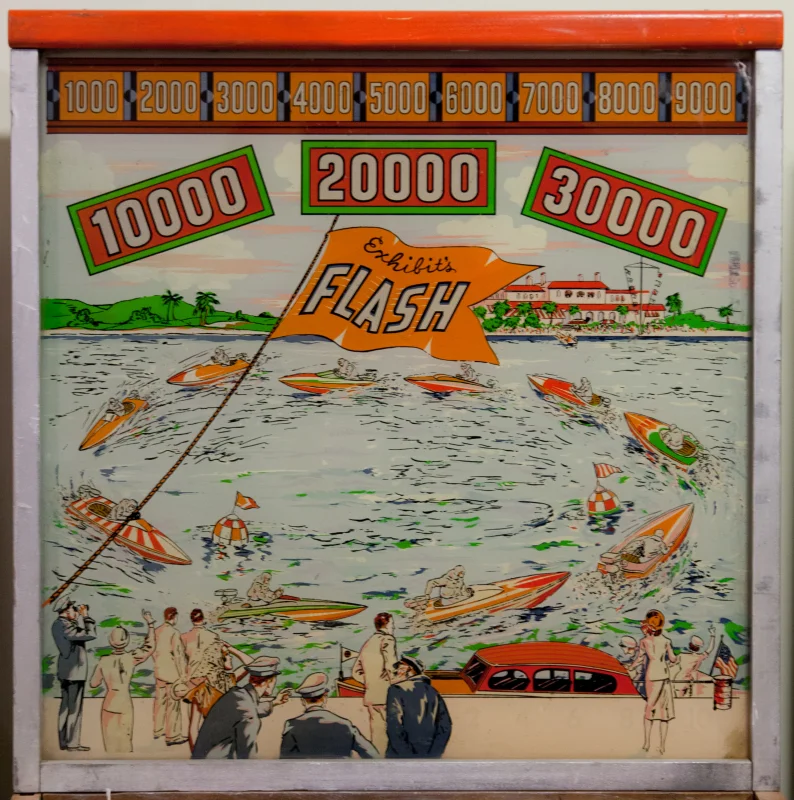 134-pinball-silver-ball-ranch-4543.jpg pinball machine - Preview image showing playfield artwork and design details
