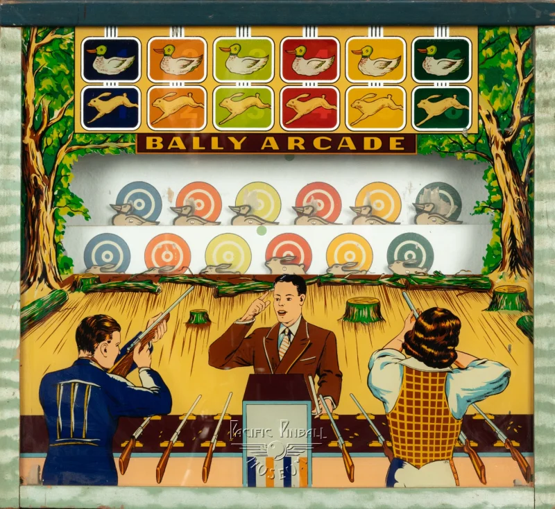 bally-arcade-1938-bg.jpg pinball machine - Preview image showing playfield artwork and design details