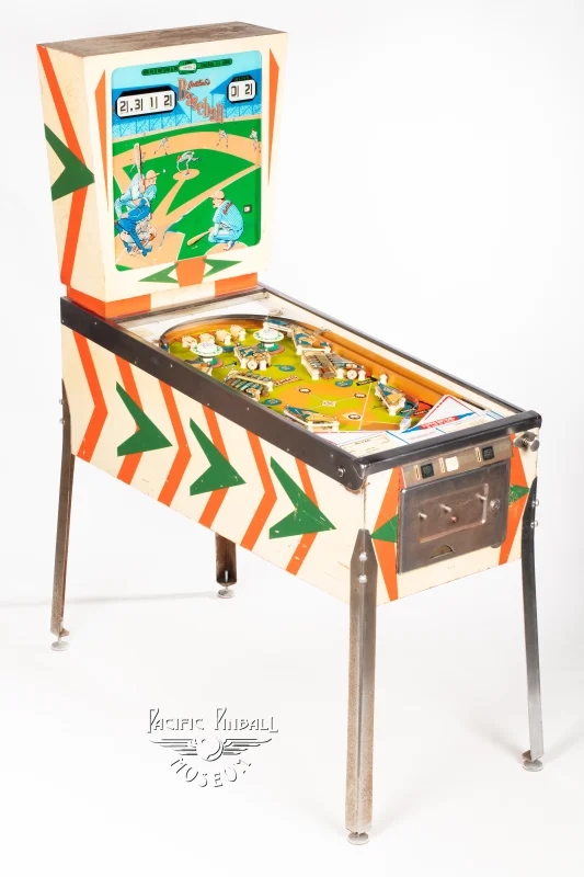 baseball-166-34.jpg pinball machine - Preview image showing playfield artwork and design details