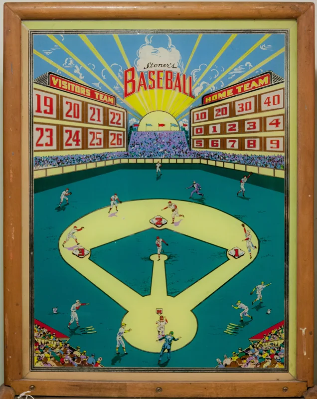 baseball-4554-bg.webp pinball machine - Preview image showing playfield artwork and design details