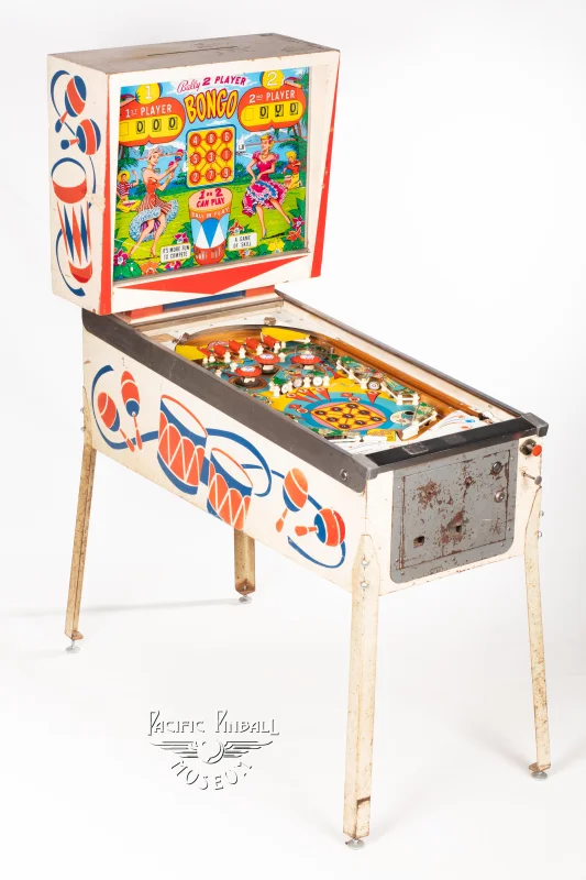 bongo-901-34.jpg pinball machine - Preview image showing playfield artwork and design details