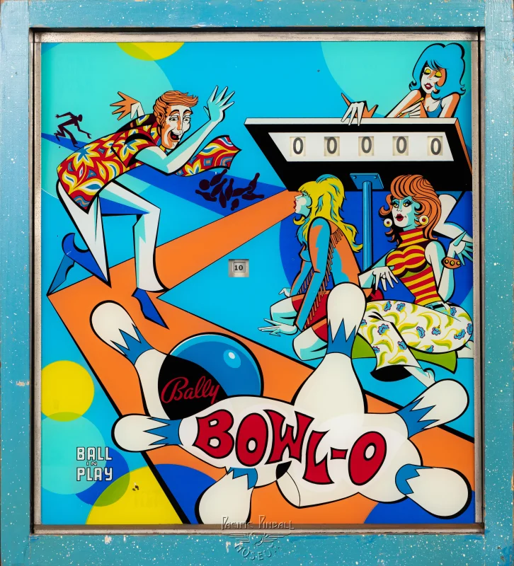 bowl-o-722-bg.jpg pinball machine - Preview image showing playfield artwork and design details