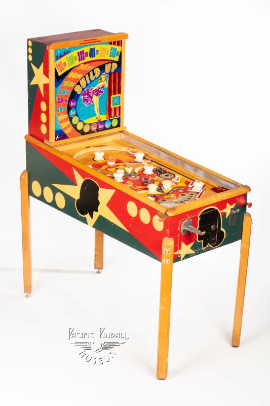 build-up-1219-34.jpg pinball machine - Preview image showing playfield artwork and design details