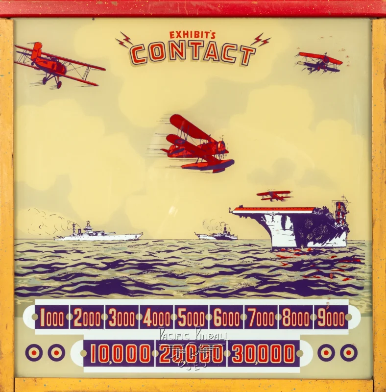 contact-1614-bg.jpg pinball machine - Preview image showing playfield artwork and design details