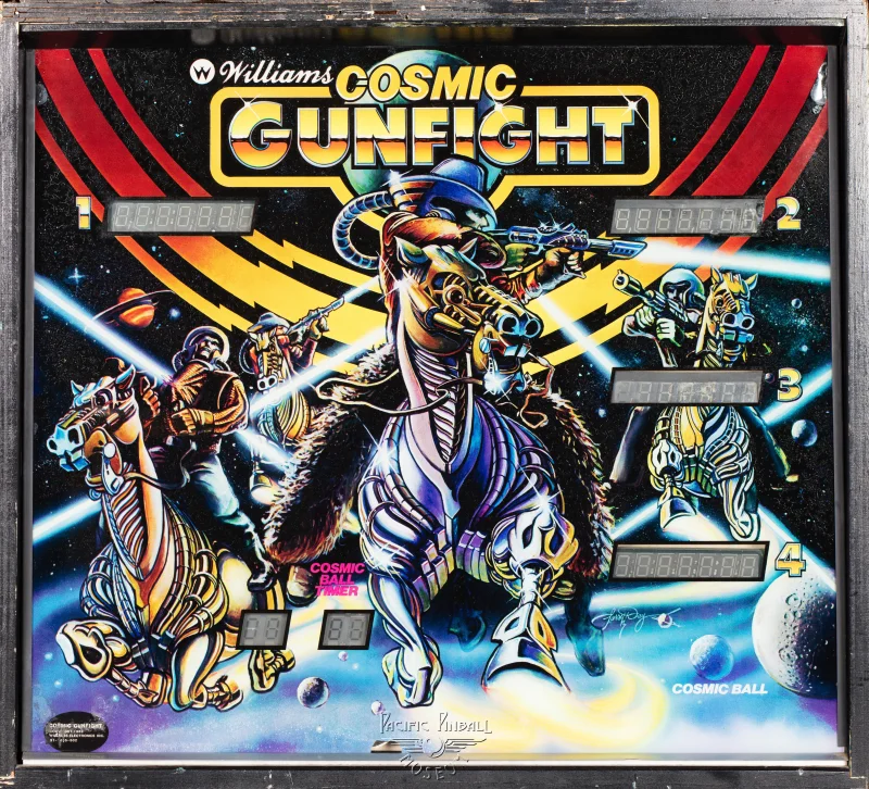 cosmic-gunfight-584-bg.jpg pinball machine - Preview image showing playfield artwork and design details