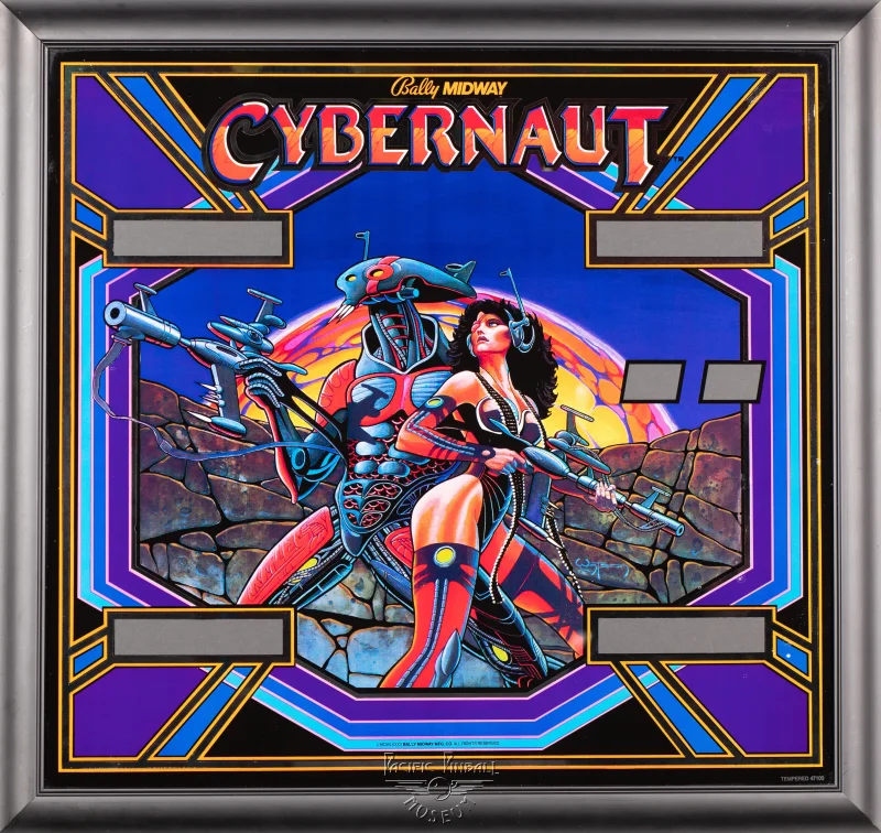 cybernaut-artwork-bg.jpg pinball machine - Preview image showing playfield artwork and design details
