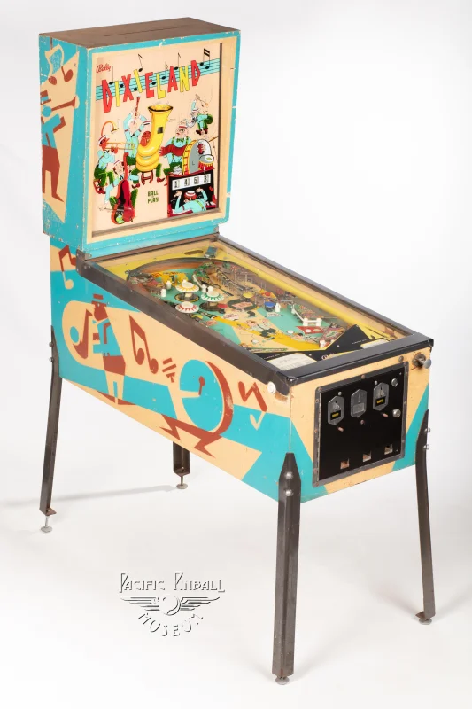 dixieland-153-34.jpg pinball machine - Preview image showing playfield artwork and design details