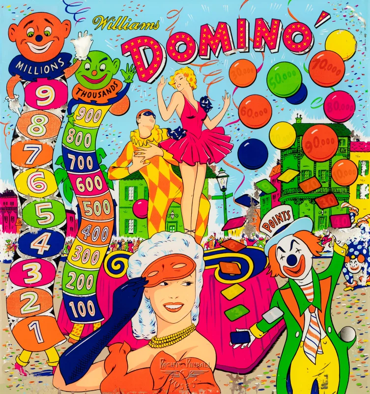 domino-1644-bg.jpg pinball machine - Preview image showing playfield artwork and design details