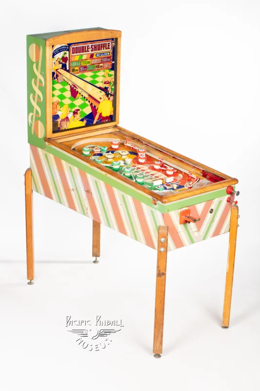 double-shuffle-209-34.jpg pinball machine - Preview image showing playfield artwork and design details