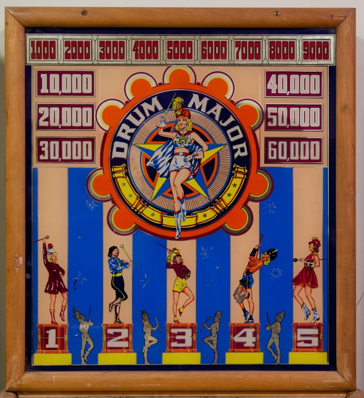 drummajor-4553-bg.webp pinball machine - Preview image showing playfield artwork and design details