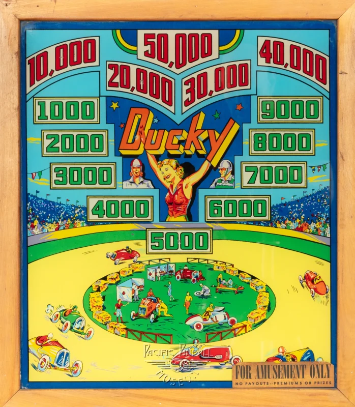 ducky-2050-bg.jpg pinball machine - Preview image showing playfield artwork and design details