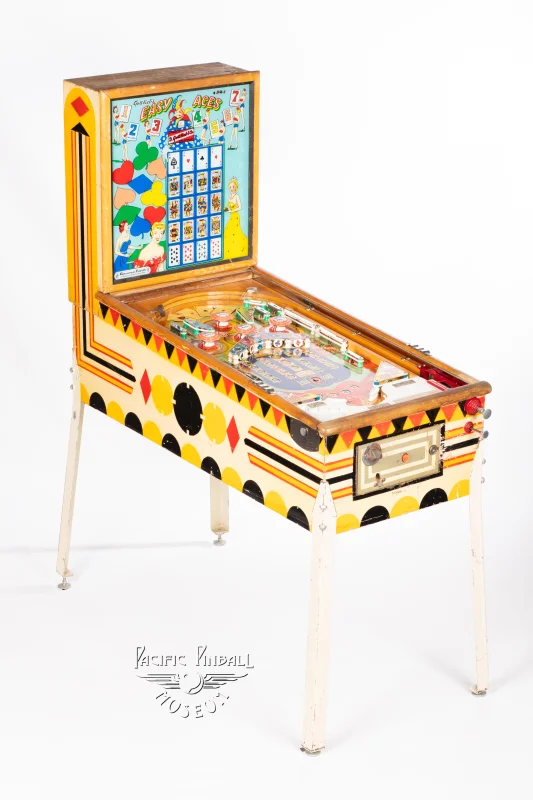 easy-aces-308-34.jpg pinball machine - Preview image showing playfield artwork and design details