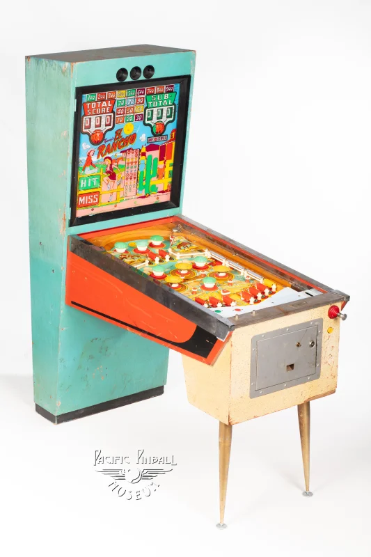 el-rancho-1109-34.jpg pinball machine - Preview image showing playfield artwork and design details