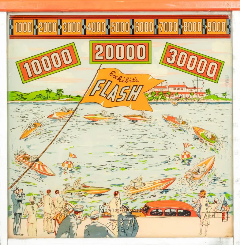 flash-1702-bg.jpg pinball machine - Preview image showing playfield artwork and design details
