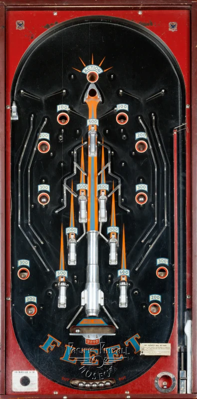 fleet-2987-pf.jpg pinball machine - Preview image showing playfield artwork and design details