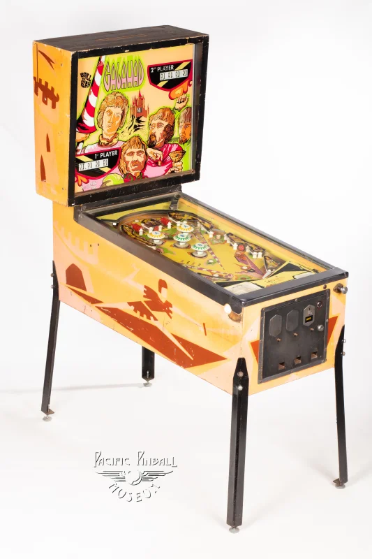 galahad-119-34.jpg pinball machine - Preview image showing playfield artwork and design details