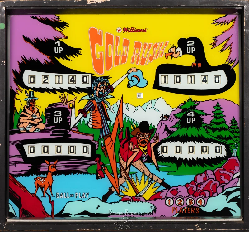 gold-rush-1095-bg.jpg pinball machine - Preview image showing playfield artwork and design details