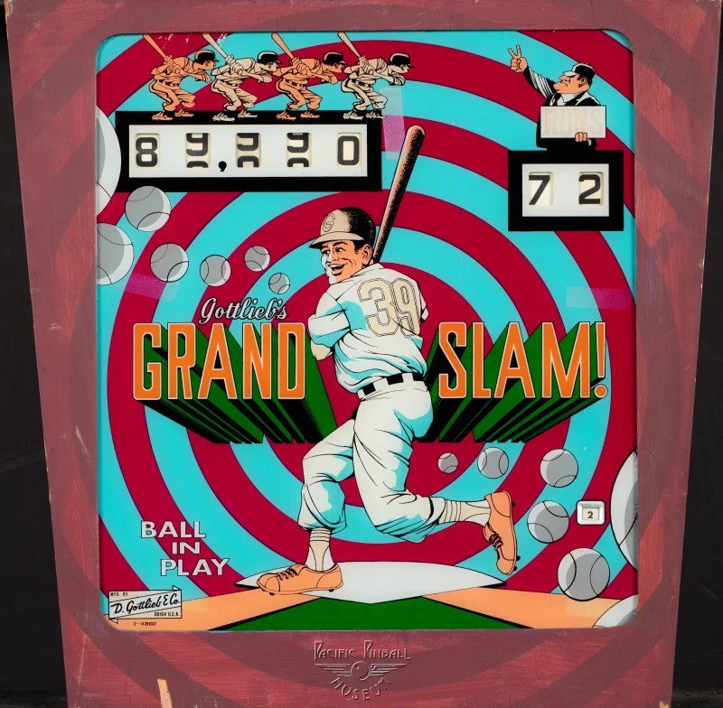 grand-slam-689-bg.jpg pinball machine - Preview image showing playfield artwork and design details