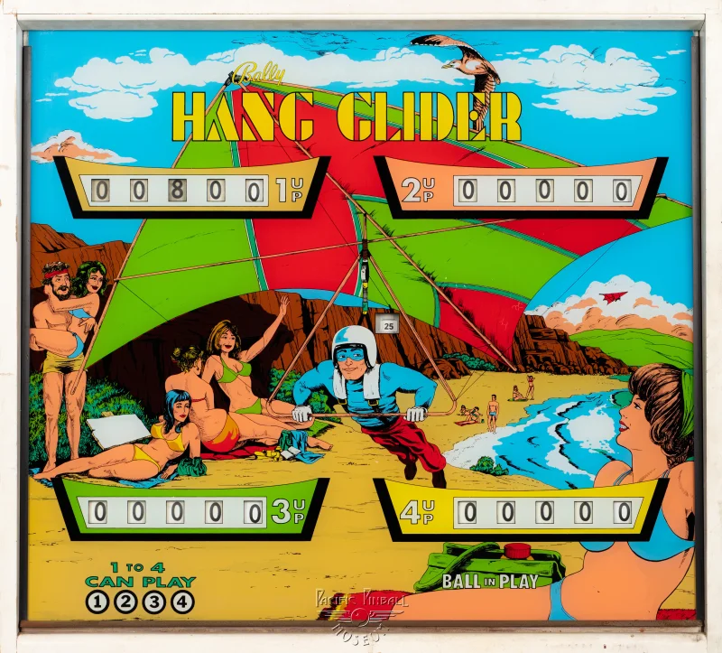 hang-glider-701-bg.jpg pinball machine - Preview image showing playfield artwork and design details