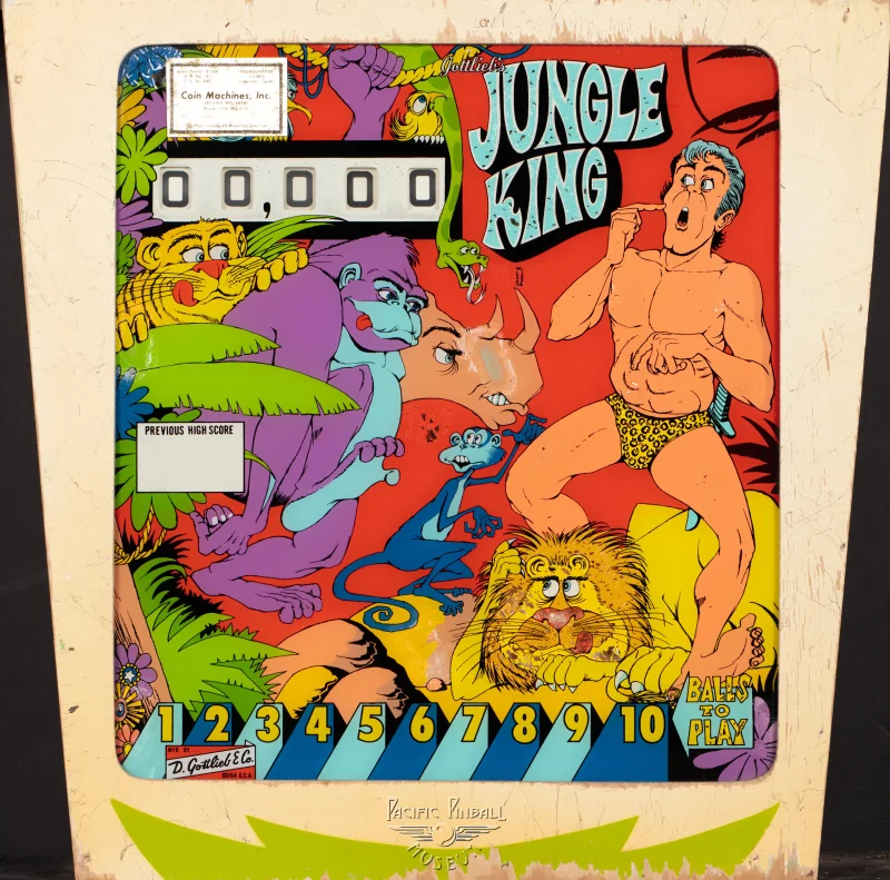 jungle-king-239-bg.jpg pinball machine - Preview image showing playfield artwork and design details