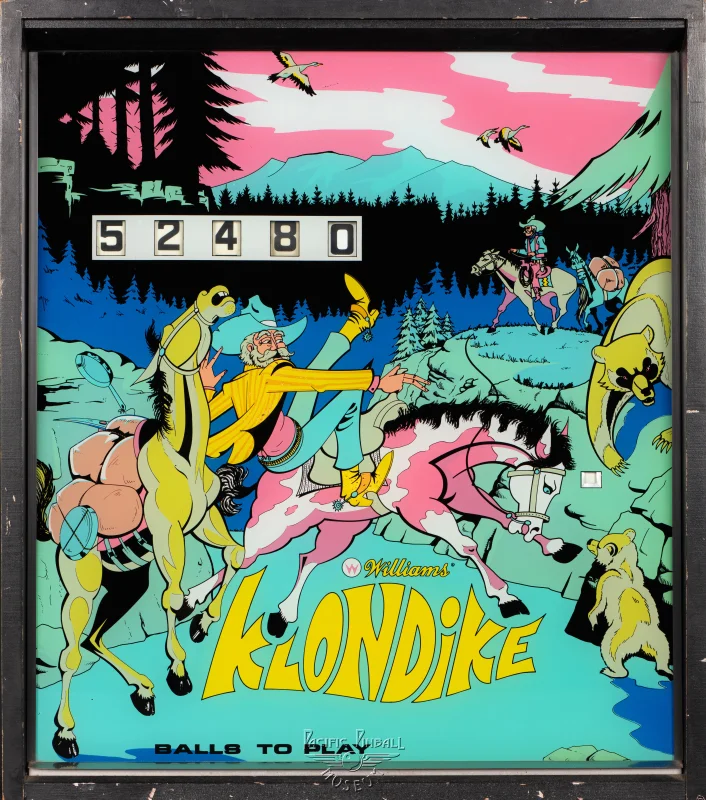 klondike-925-bg.jpg pinball machine - Preview image showing playfield artwork and design details