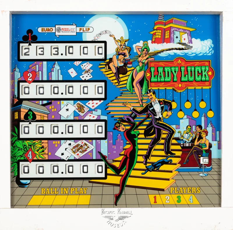 lady-luck-802-bg.jpg pinball machine - Preview image showing playfield artwork and design details