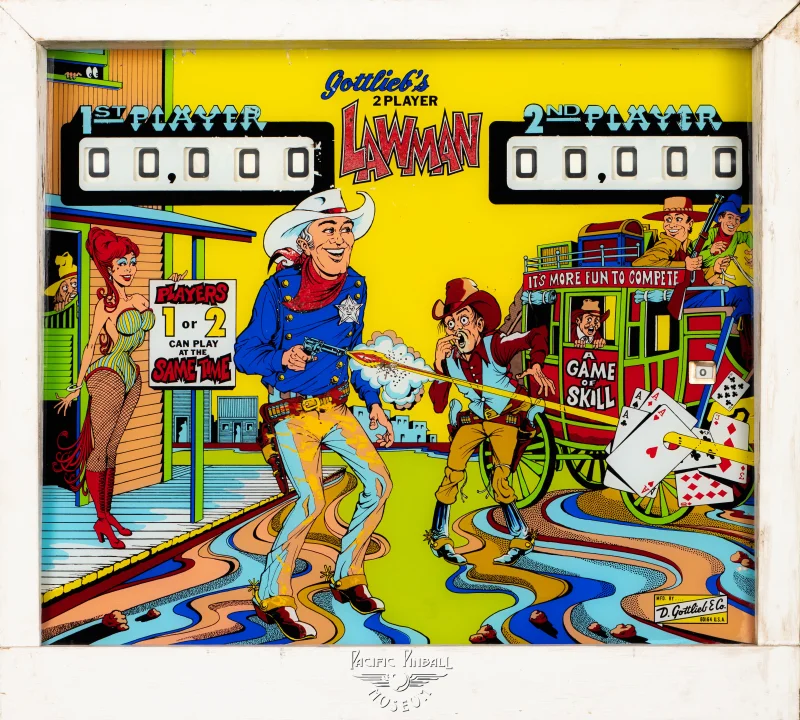 lawman-1041-bg.jpg pinball machine - Preview image showing playfield artwork and design details