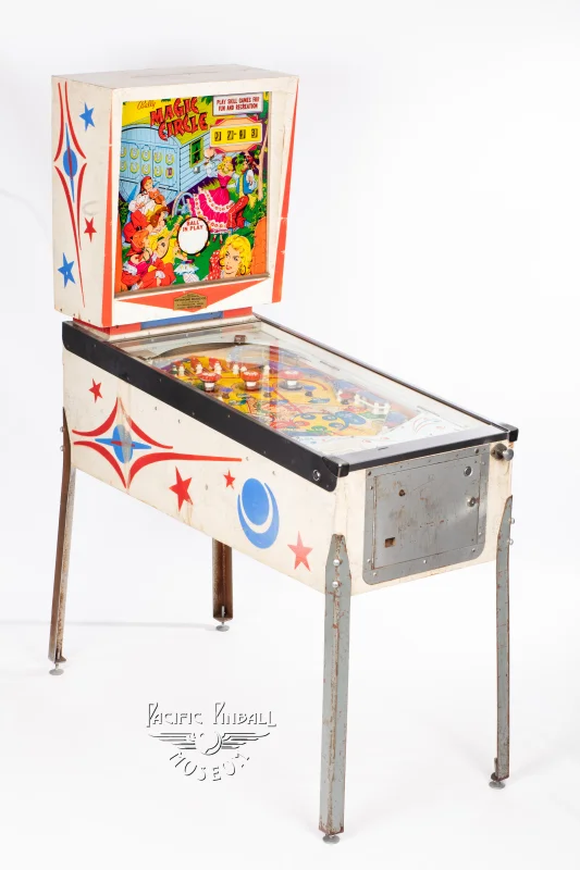 magic-circle-443-34.jpg pinball machine - Preview image showing playfield artwork and design details