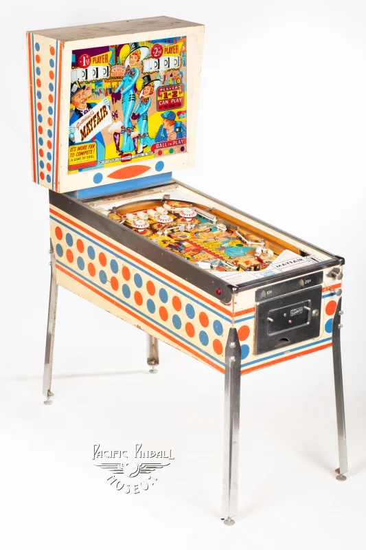mayfair-162-34.jpg pinball machine - Preview image showing playfield artwork and design details