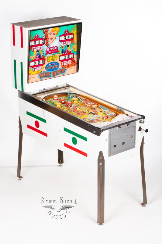 merry-widow-408-34.jpg pinball machine - Preview image showing playfield artwork and design details