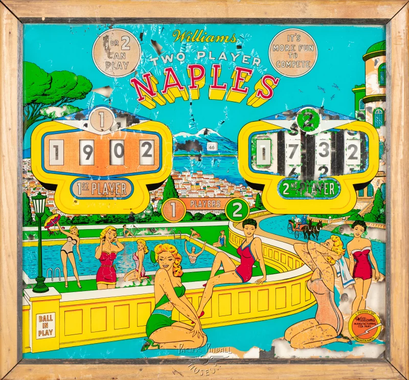 naples-1319-bg.jpg pinball machine - Preview image showing playfield artwork and design details