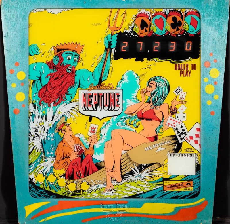 neptune-541-bg.jpg pinball machine - Preview image showing playfield artwork and design details