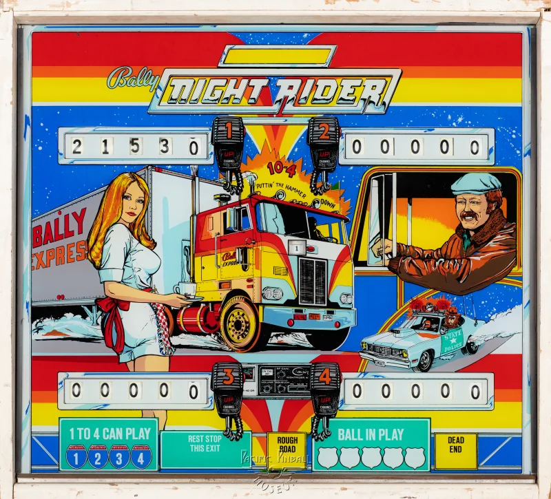 night-rider-815-bg.jpg pinball machine - Preview image showing playfield artwork and design details