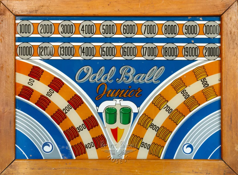 odd-ball-junior-3060-bg.jpg pinball machine - Preview image showing playfield artwork and design details