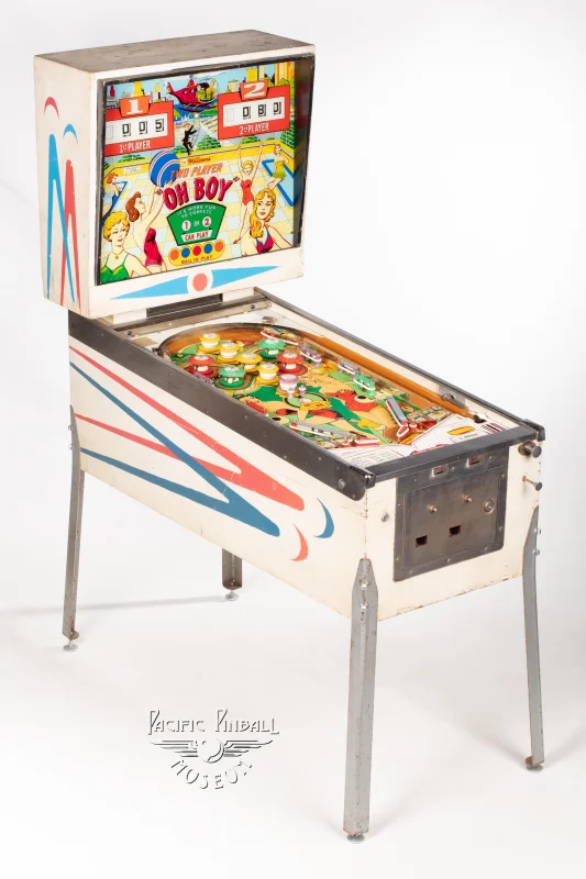 oh-boy-906-34.jpg pinball machine - Preview image showing playfield artwork and design details