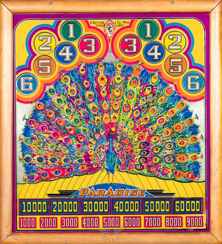 paradise-1434-bg.jpg pinball machine - Preview image showing playfield artwork and design details