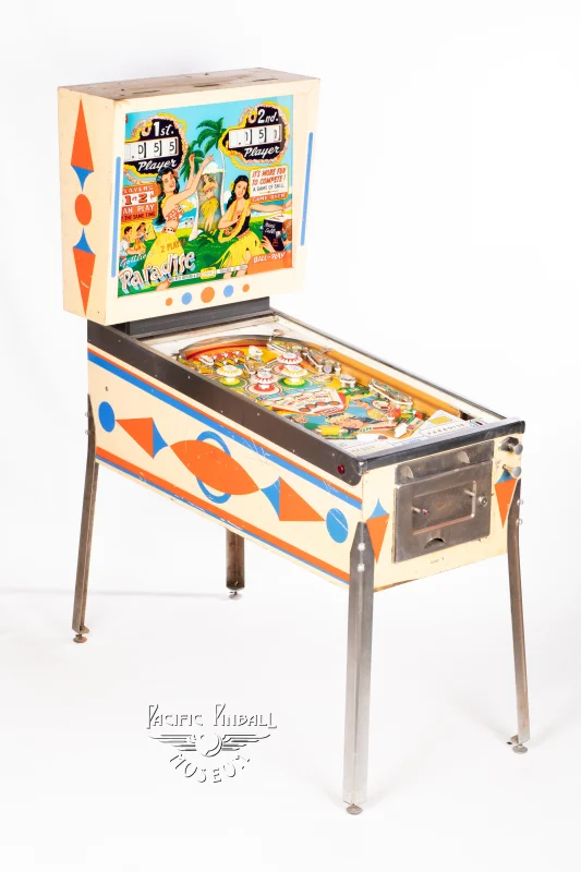 paradise-441-34.jpg pinball machine - Preview image showing playfield artwork and design details