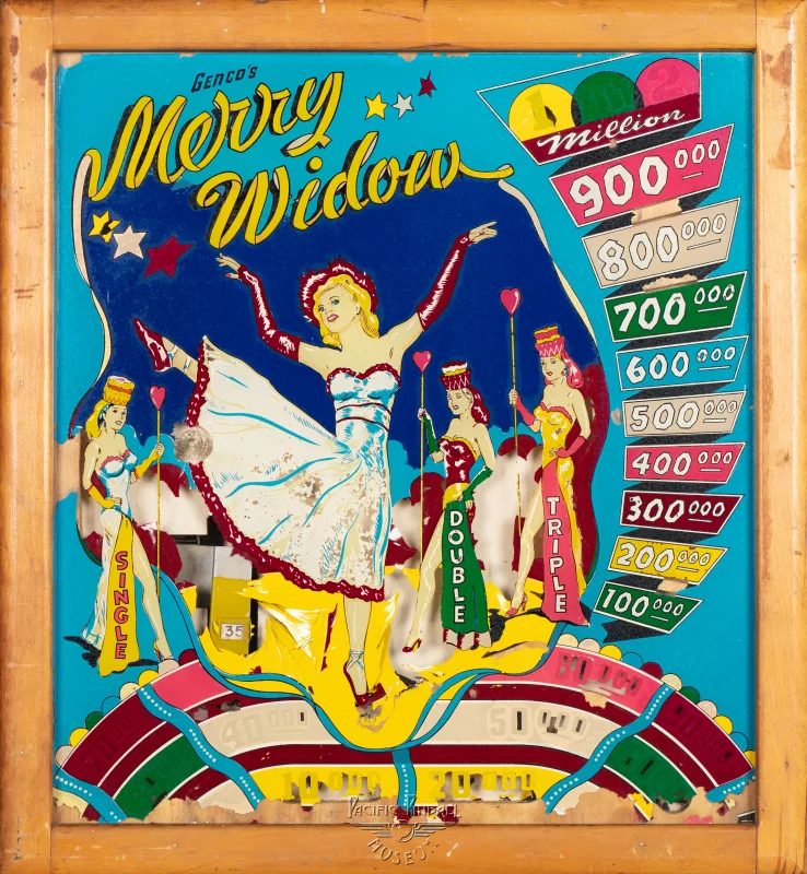 ppm-merry-widow-1538-bg-print.jpg pinball machine - Preview image showing playfield artwork and design details