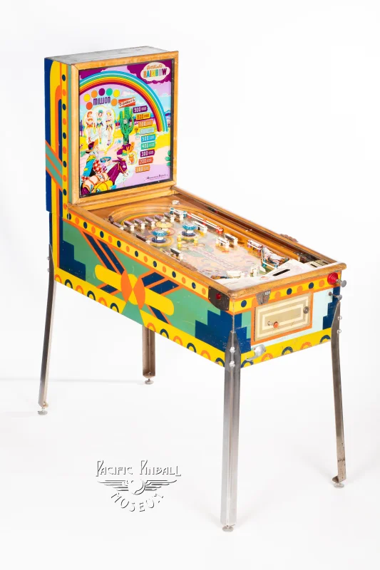 rainbow-322-34.jpg pinball machine - Preview image showing playfield artwork and design details