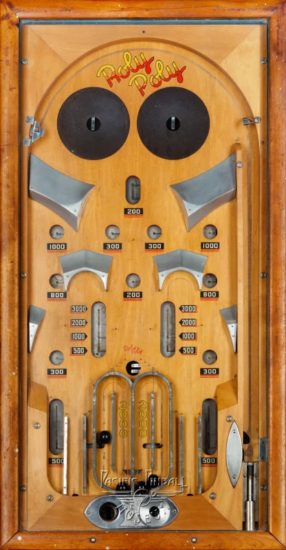 roly-poly-3300-pf.jpg pinball machine - Preview image showing playfield artwork and design details