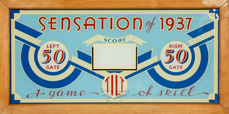 sensation-of-1937-3244-bg.jpg pinball machine - Preview image showing playfield artwork and design details