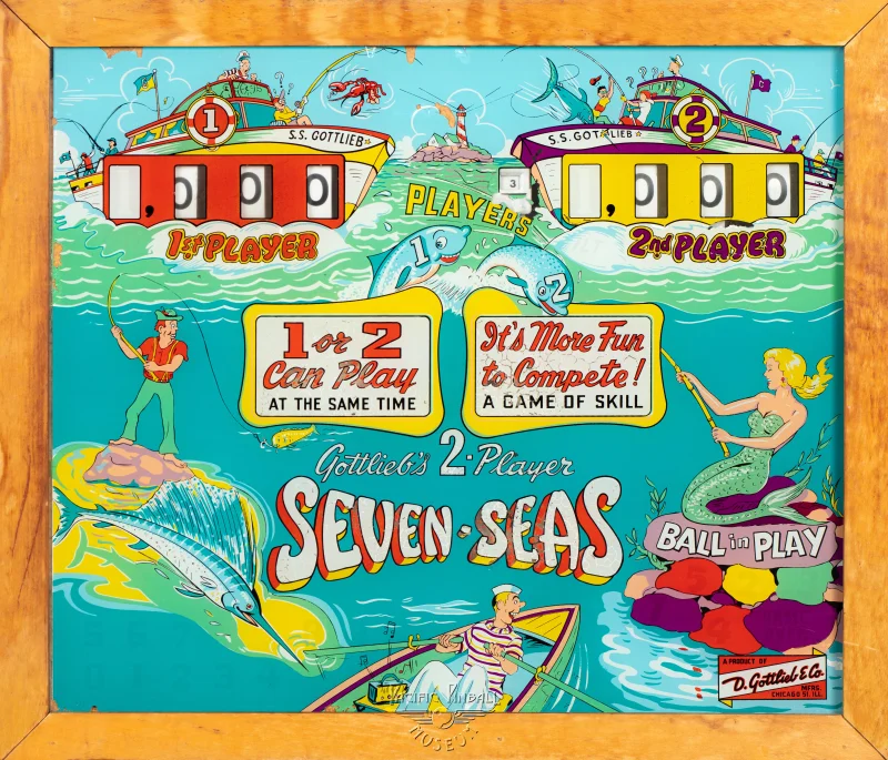 seven-seas-1495-bg.jpg pinball machine - Preview image showing playfield artwork and design details