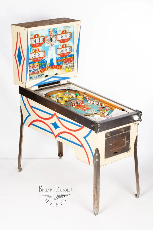 ship-mates-403-34.jpg pinball machine - Preview image showing playfield artwork and design details