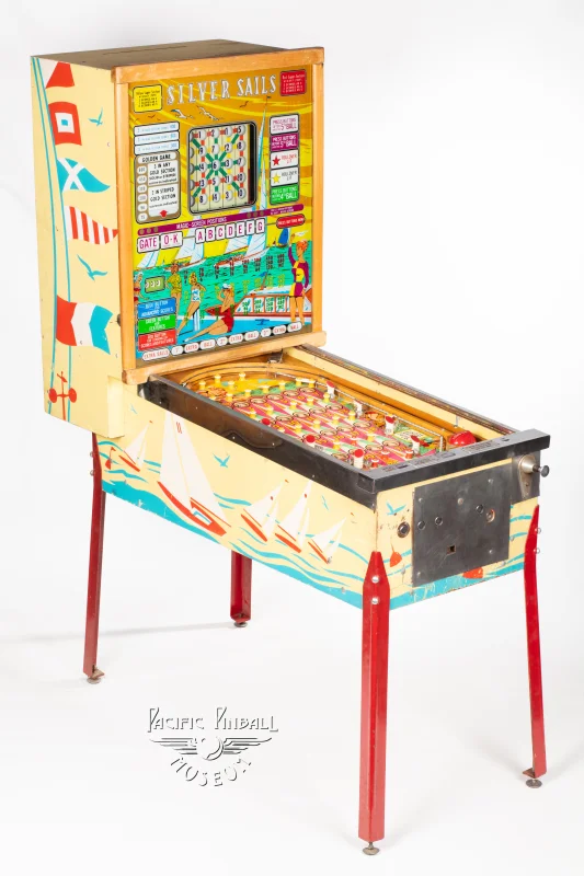 silver-sails-1616-34.jpg pinball machine - Preview image showing playfield artwork and design details