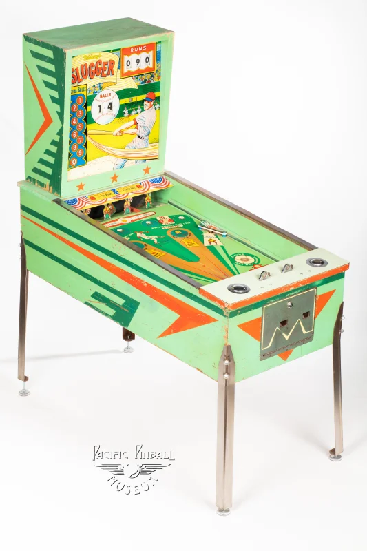 slugger-1569-34.jpg pinball machine - Preview image showing playfield artwork and design details