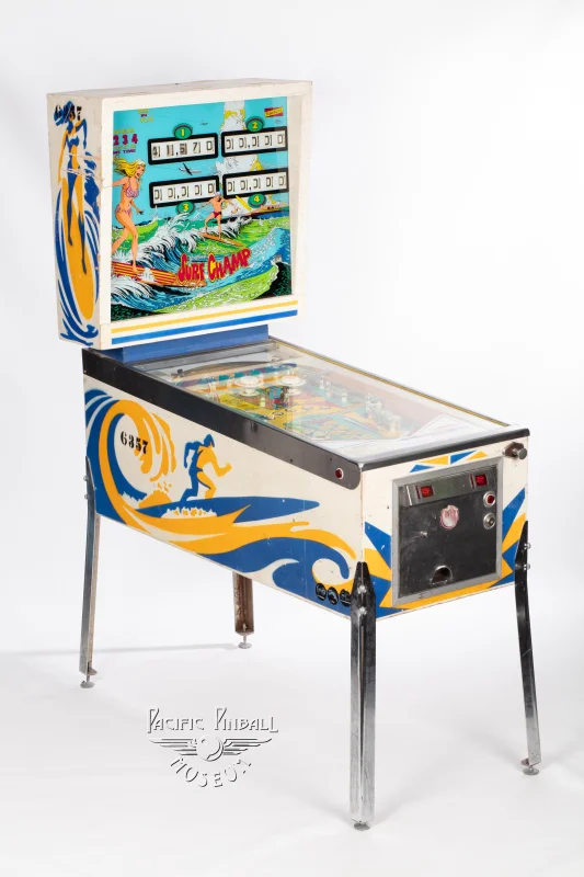 surf-champ-88-34.jpg pinball machine - Preview image showing playfield artwork and design details