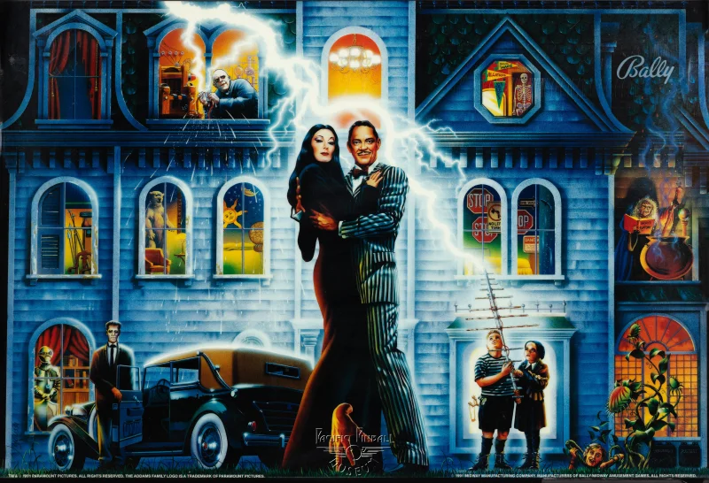 the-addams-family-508-bg.jpg pinball machine - Preview image showing playfield artwork and design details