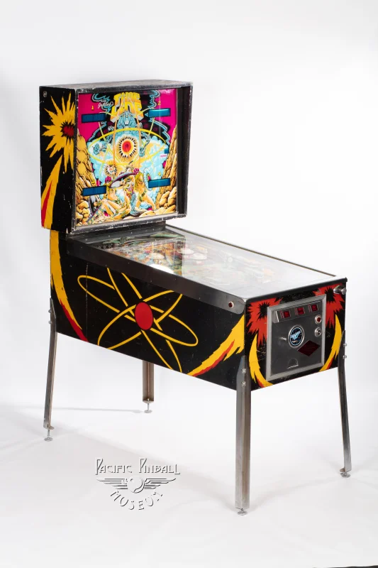 time-line-946-34.jpg pinball machine - Preview image showing playfield artwork and design details